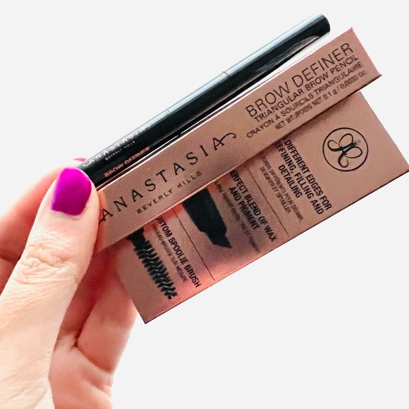 5 for 25⚡️Anastasia Dark Brown Brow Definer Triangle Tip Eyebrow Pencil .1g - Picture 4 of 5